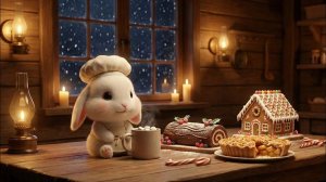 Самая уютная зимняя пекарня ❄️ Звуки готовки для сна