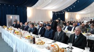 Мэр Махачкалы принял участие в коллективном ифтаре