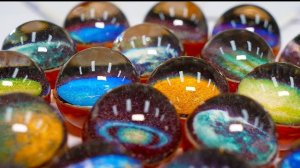 конфеты в виде галактики