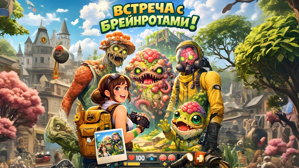 Я ВСТРЕТИЛАСЬ С БРЕЙНРОТАМИ! смотреть онлайн