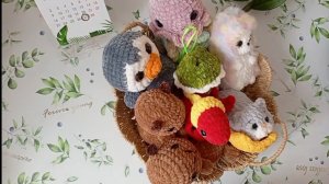 СП "Волшебный мир вязаных игрушек 2" Работы февраля.