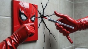 Отошла плитка от стены что делать? Плитка отстала от стены и шатается - ремонт без демонтажа.