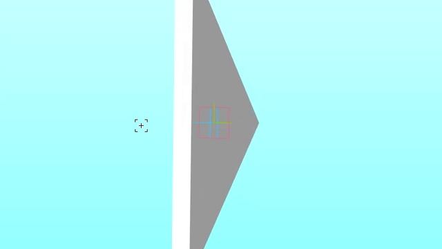 3D-фигура: двояко-выпуклая треугольная призма 3D-фигура: двояко-выпуклая треугольная призма