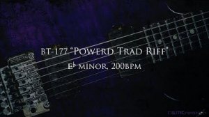 Fast Power Metal Backing Track in E♭m ｜ BT-177