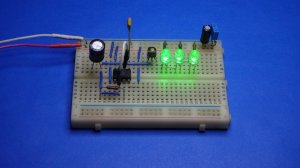 Плавное мигание на NE555.