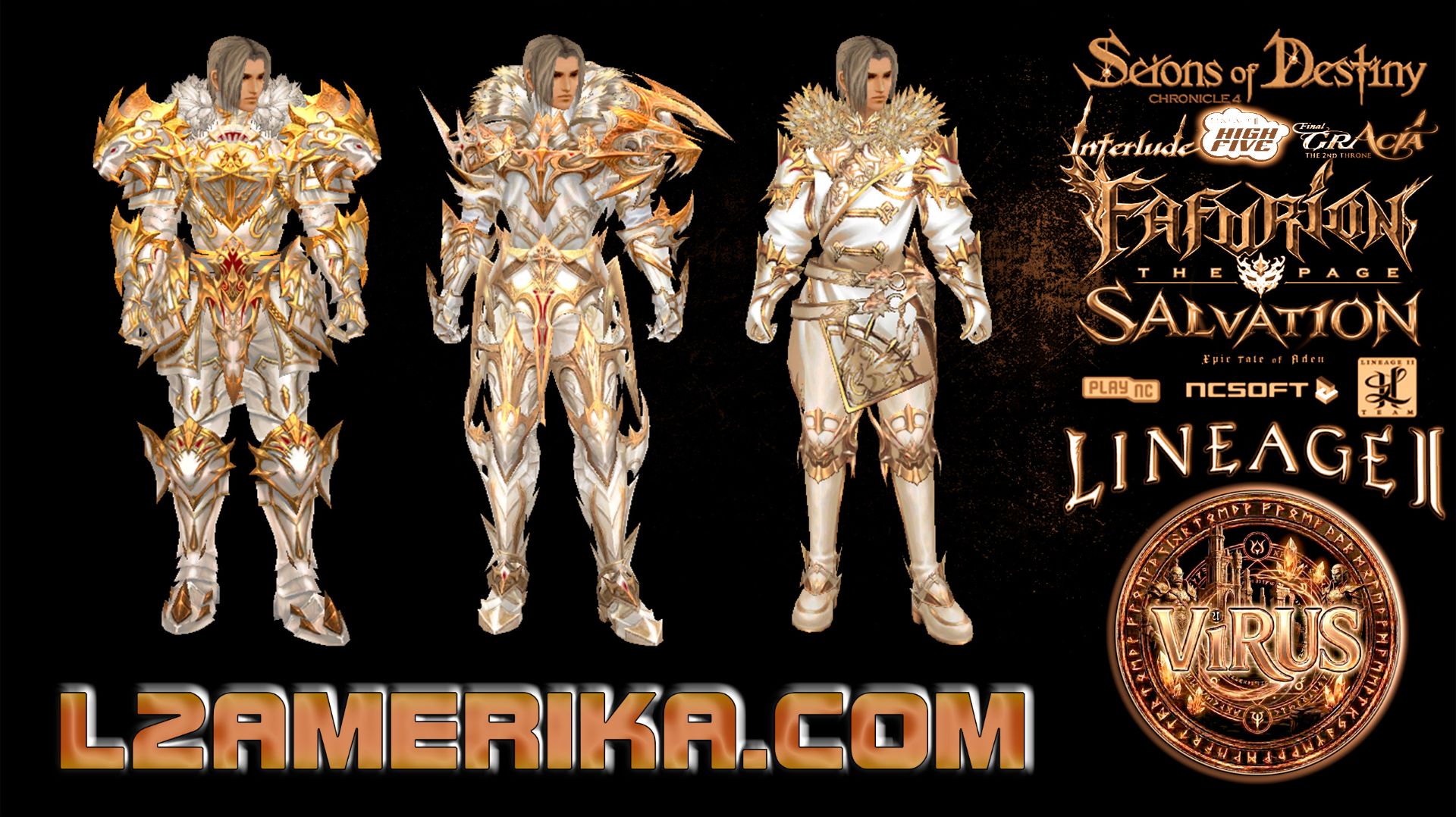 Three New Costumes For The Www.L2Amerika.Com Server. LINEAGE II-High Five ◄√i®uS►