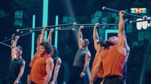 Испытание на выбывание — «Удержание бодибара одной рукой» | «Титаны. Битва сезонов»