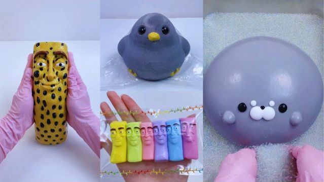 ВЫДАВЛИВАЕМ ШАРИКИ ИЗ СЛАЙМОВ АСМР! ДЕЛАЕМ ИГРУШКИ ДЛЯ ВЫДАВЛИВАНИЯ ПРЫЩЕЙ! ТУНГ ТУНГ САХУРРЕАКЦИЯ