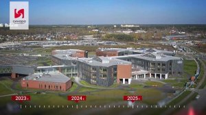 Строительство института экономики и управления: весь процесс за 2 минуты