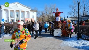 Проводы зимы в Шушенском. "Широкая масленица" встречает гостей из всех волостей
