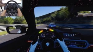 BMW M340i прокачанный штурмует Нордшляйфе 🔥 Северная петля в Assetto Corsa за рулём 🏁