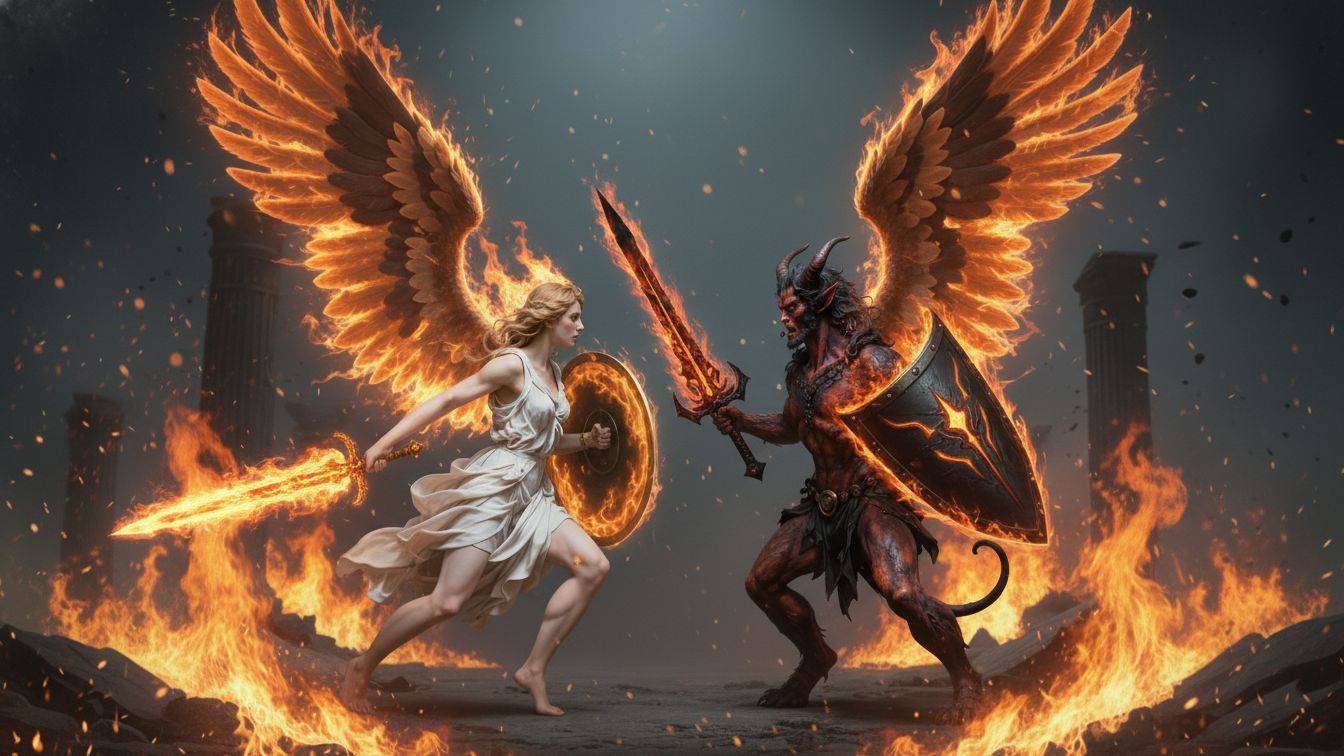 Песня "Вечная война добра и зла"