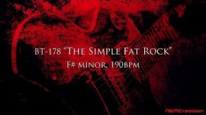 Hard Rock Backing Track in F♯m (Dorian) ｜ BT-178