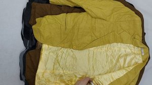 41623 Пиджаки мужские однотонные зимние, 4пак, Men's winter plain Blazers, секонд (vintage/extra) оп