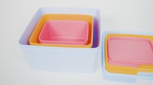 Tupperware Moscow | Набор контейнеров «Каскад» (500 мл / 1,2 л / 2,5 л)