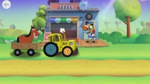 Игровой мультфильм:Три Кота против Синего Трактора.Мультики.