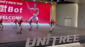 В Китае показали человекоподобных роботов, которые владеют кунг-фу