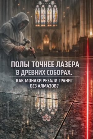Полы точнее лазера в древних соборах. Как монахи резали гранит без алмазов ? Часть 1