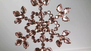 Ёлочная верхушка СНЕЖИНКА АДАЛА, металл, пластик, серебряная, 26 см, A72102230-2