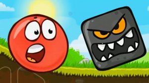 Красный шар снова с вами. Красный шар. Озвучка. Мультик - игра.