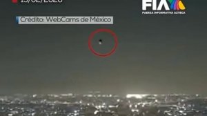 Медленно Летящий Шар Над Мексикой