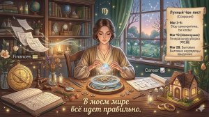 ДЕВА — Гороскоп на март 2026: Искусство тонкой настройки и магия мелочей