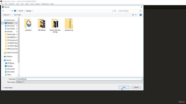 8 - Running Python Code смотреть онлайн