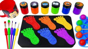 ИГРАЕМ В СЛАЙМЫ ЗАЛИВАЕМ РАЗНОЦВЕТНЫЕ СЛЕДЫ АСМР ВИДЕО ДЛЯ ДЕТЕЙ ДЕТСКИЙ КАНАЛ ИГРАЛКИ-ЗАЛИПАЛКИ