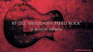 Melodious Hard Rock Heavy Metal Backing Track in Am ｜ BT-252