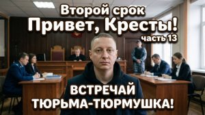 ВТОРОЙ СРОК часть 13 | Привет тюрьма | Снова в хату | Снова срок | ИВС | Кресты