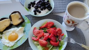 Мой завтрак диабетика 27.02.