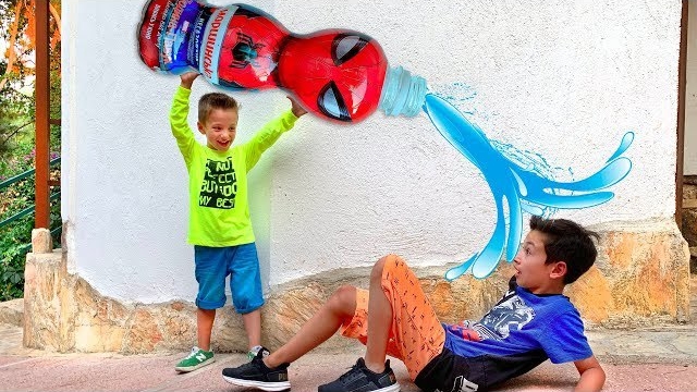 УЧИМ Брата Делиться! Как Играть ВМЕСТЕ Без ИГРУШЕК! смотреть онлайн