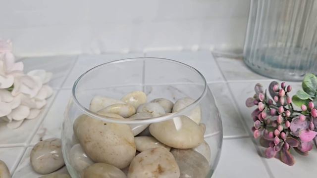 Аксессуар для декорирования УЮТНЫЕ КАМУШКИ морские, бежевые, 1 кг, 349124