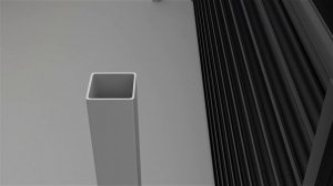 Двусторонняя наружная модульная решетка РЭД-Y-60