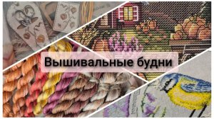 Вышивальные будни