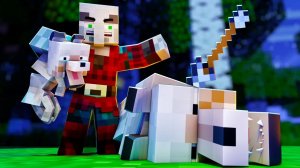 Сломленный Волк. Майнкрафт Мультик