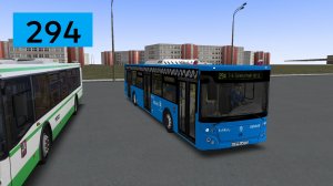OMSI 2: Автобус №294 МФЦ Хорошёво-Мнёвники - 1-й Силикатный проезд
