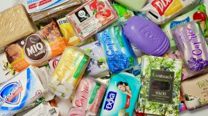 Распаковка посылки подарка. Открываю мыло. Unpacking soap