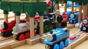 Большая железная дорога,сделана для перевозки паровозиков и груза,изучаем дорогу.#дети#видеодлядетей