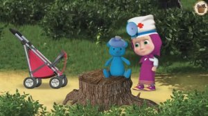 Игровой мультфильм:Маша и Медведь против Говорящего Тома.Мультики.