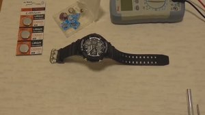 Замена батарейки в часах SKMEI 0931 S-SHOCK