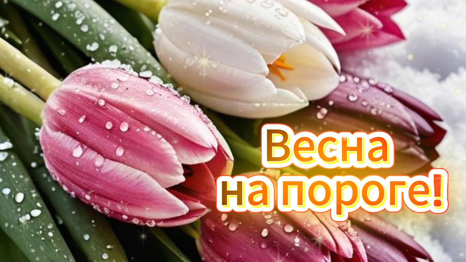 Весна на пороге! 🌸 Пусть приносит счастье!