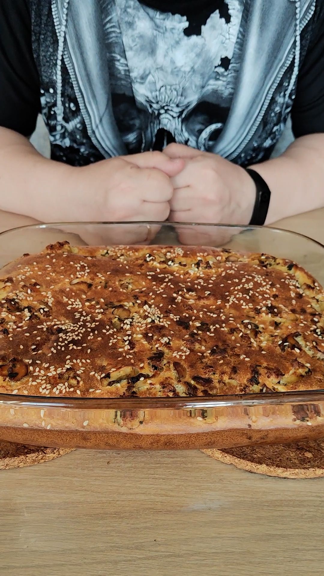 Заливной пирог с фаршем