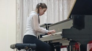 Черни-Гермер 1 тетр этюд 38 играет Анна Пензена 9 лет
