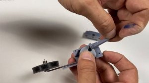 3D printed retractable landing gear - build - Model R v2