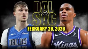 27.02.2026 | ОБЗОР МАТЧА | Даллас Маверикс - Сакраменто Кингз | Highlights