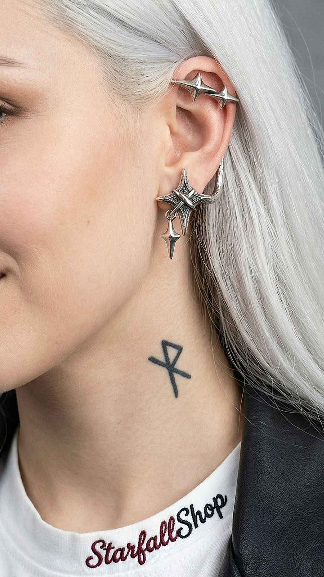 Моносерьга-каффа "Созвездие" от StarfallShop