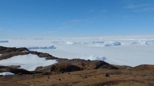 Антарктида. Панорама с вершины острова Хасуэлла.
