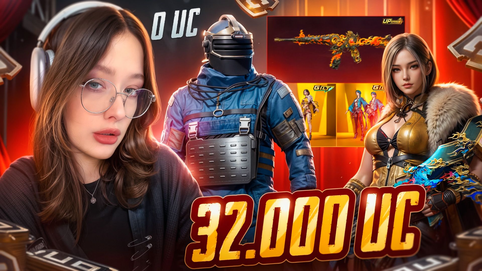 ПОДАРИЛА МЕТРОШНИКУ 32.000 UC! ПРОКАЧКА АККАУНТА в PUBG MOBILE! МЕТРО РОЯЛЬ в ПУБГ МОБАЙЛ смотреть онлайн