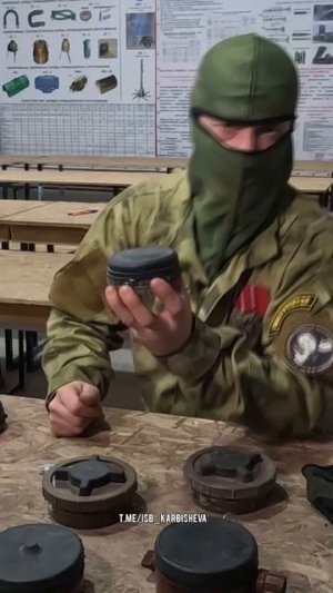 Противопехотная нажимная мина ПМН-4. Батальон им.Карбышева.